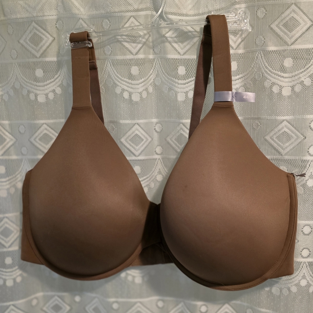 JCP Nutmeg Spice Brown Ambrielle Women's 44G 44 G Bra NWT Everyday Full Coverage